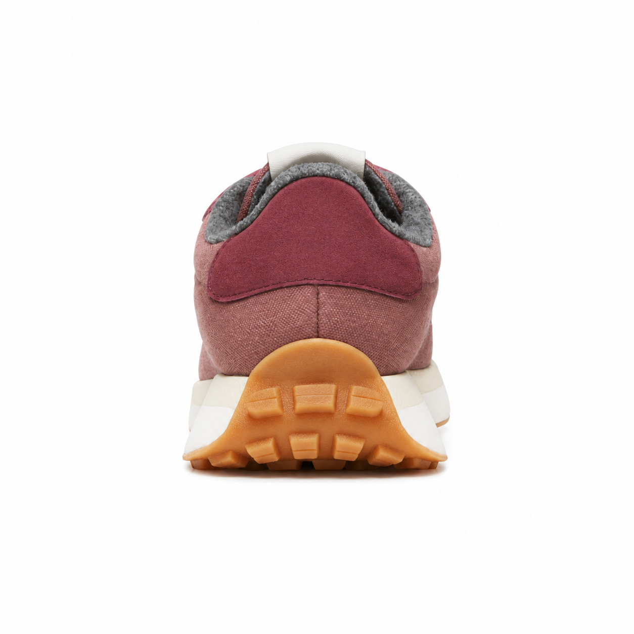 Burgundy Velcro Sneakers – Effortless Comfort